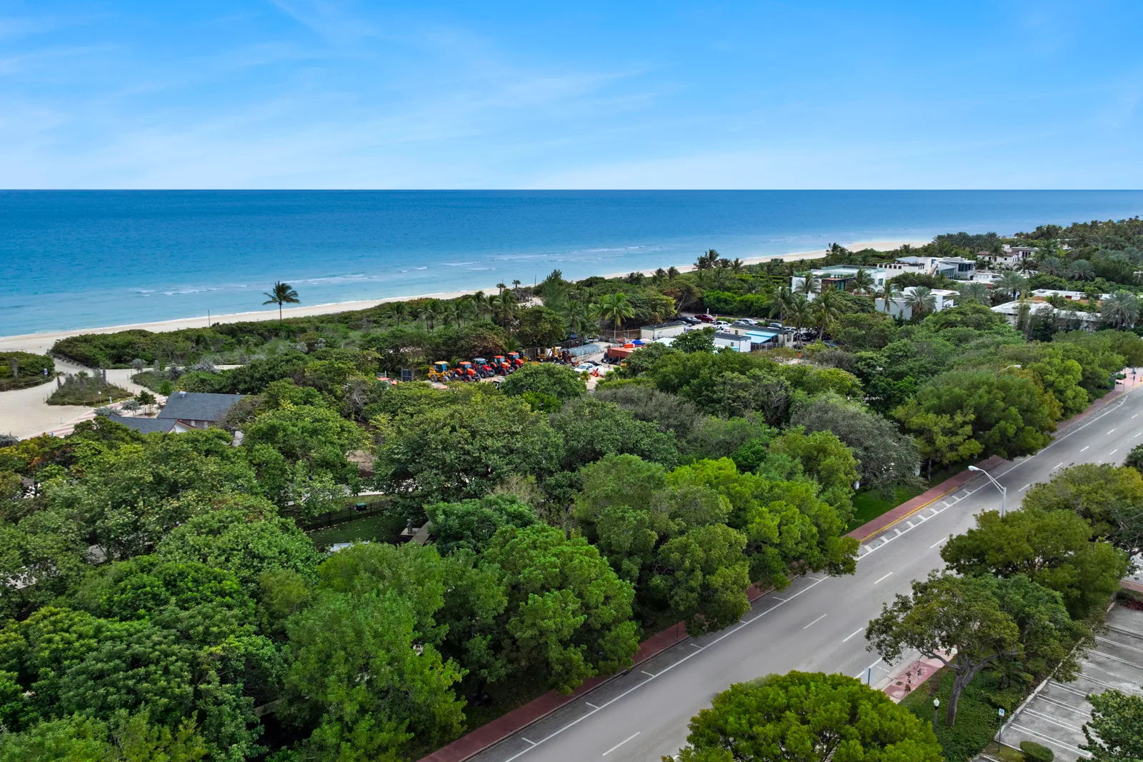 An aerial of a South Florida property cared for by Everglades Environmental Care